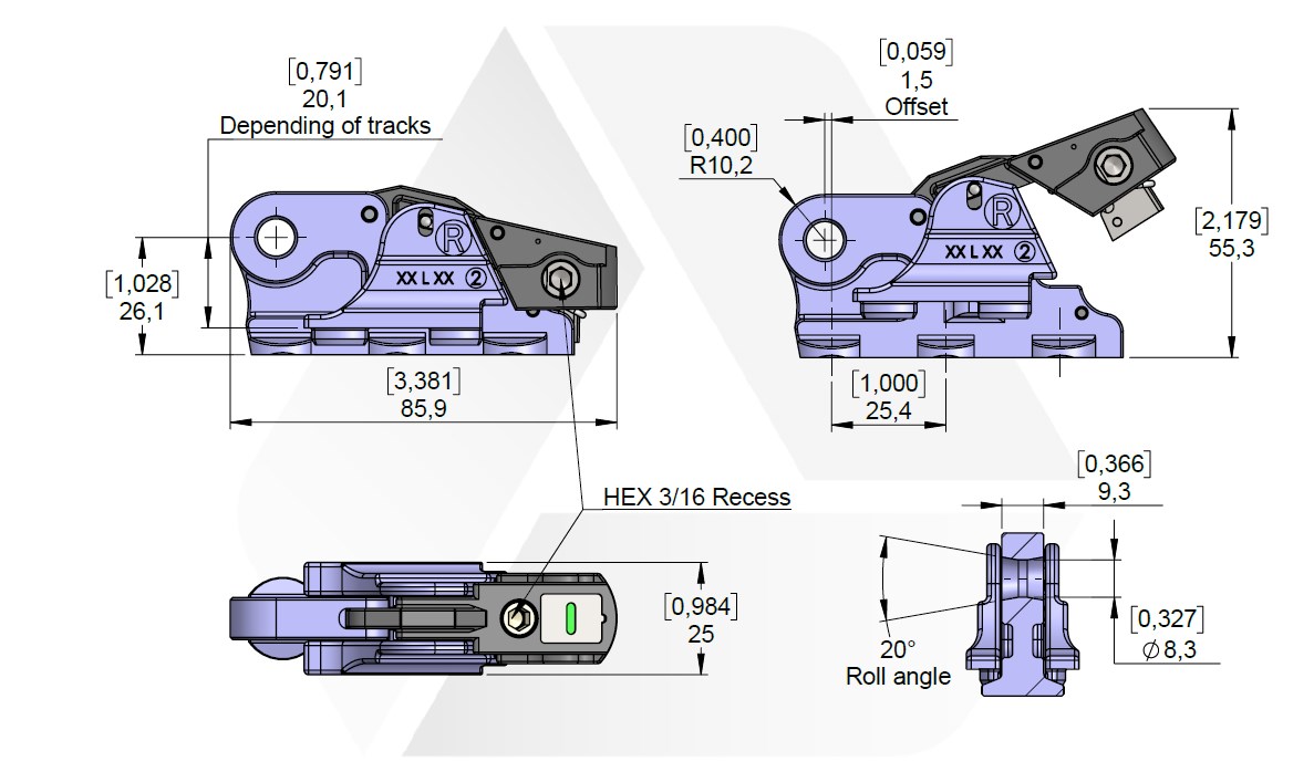 Data sheet 50A3R1001-ZN